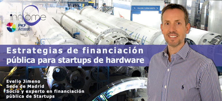 Socio y experto en financiación pública de Startups