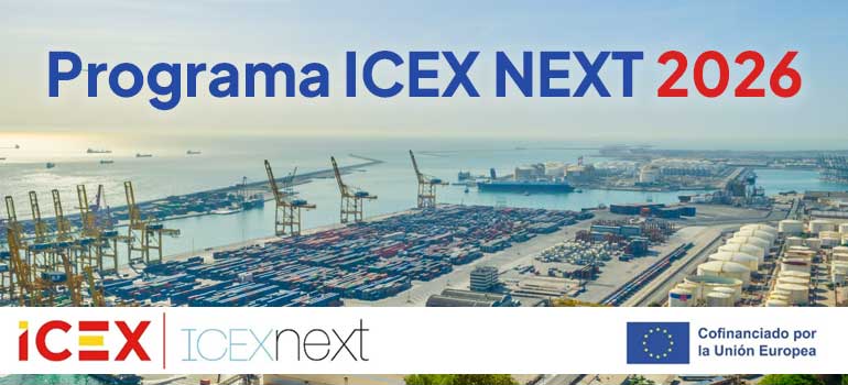 Publicada la convocatoria ICEX NEXT 2026