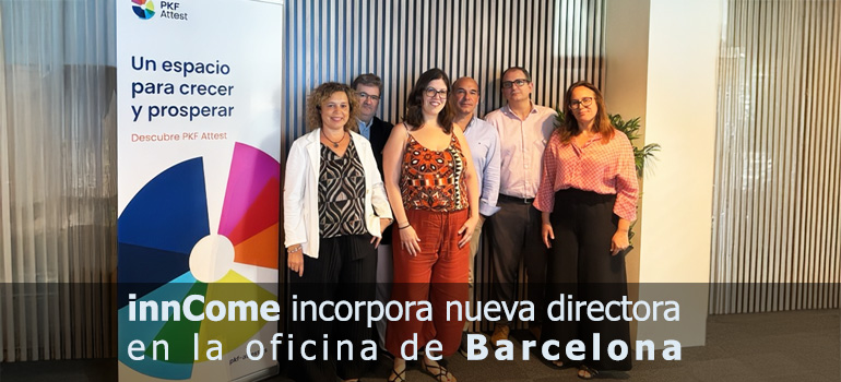innCome incorpora a Lucía Sanz como directora en la oficina de Barcelona