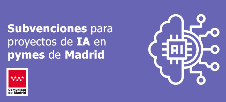 Convocatoria de casos de uso IA para pymes en Madrid