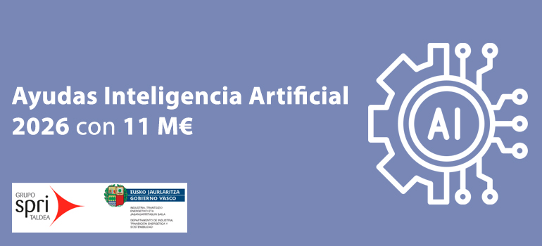 Convocatoria Inteligencia Artificial 2026: 11 M€ para IA industrial