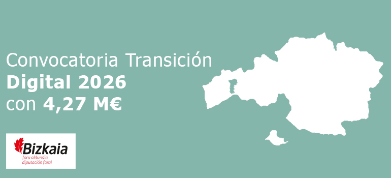 Transición Digital 2026 con 4,27 M€ 